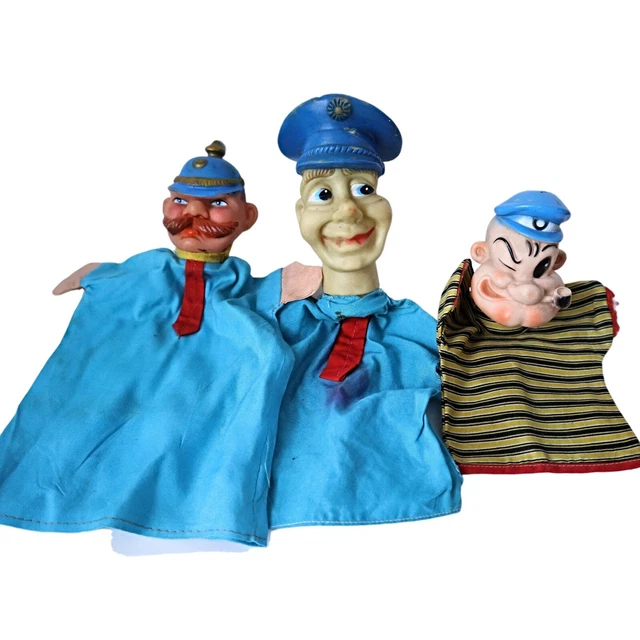 POLICE OFFICER COP Jeffy Hand Puppet Melissa and Doug Educational Role