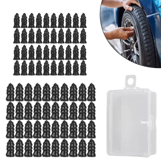 Reifenreparaturset Reifenreparaturnägel Fahrrad Auto Schwarz Gummischraubennagel
