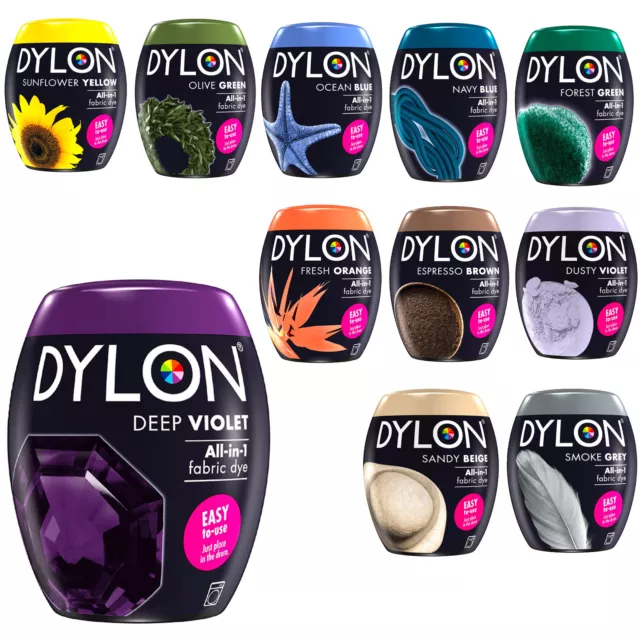 DYLON Washing Machine Fabric Dye Pod for Clothes & Soft Furnishings, 350g