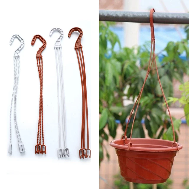Plante cintre macramé suspendu pots de fleurs support jardin jardinière crochets