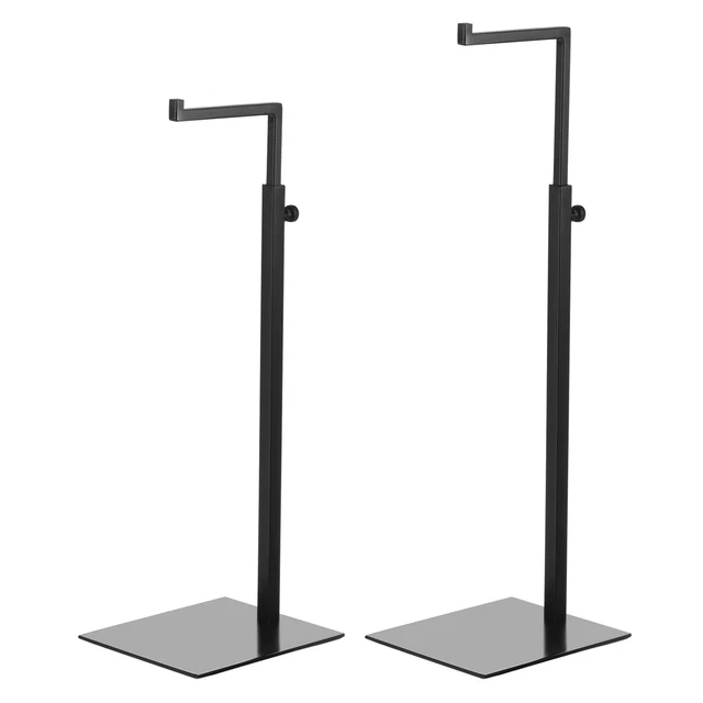 Portafoglio display supporto 2 confezione borsa rack acciaio inox piano tavolo gancio supporto