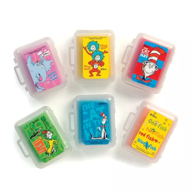 2pc Random Scented Dr Seuss Kneadable Eraser Teacher Supply Party Favor Fidget