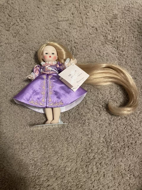 Madame Alexander 8" Doll Rapunzel #60710 Disney Purple Dress 2010