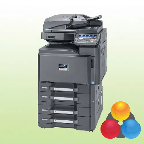 Kyocera Taskalfa 3501i Drucker Kopierer Scanner 4.PF Duplex LAN mit Toner A3