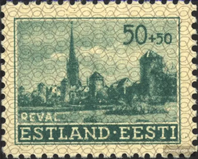 Estland (Dt.Bes.2.WK.) 7 postfrisch 1941 Gebäude