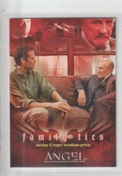 Angel Season 5 TV Show Trading Card #82 Family Ties