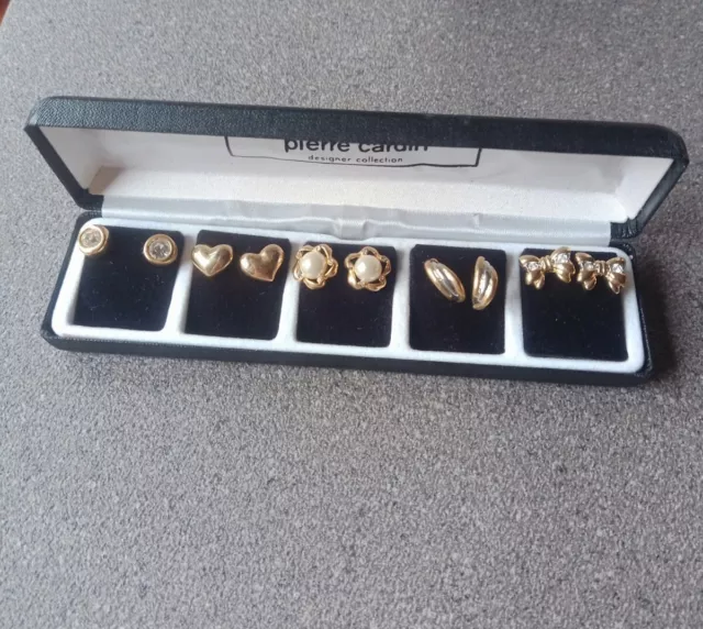 Pierre cardin designer collection earrings on sale
