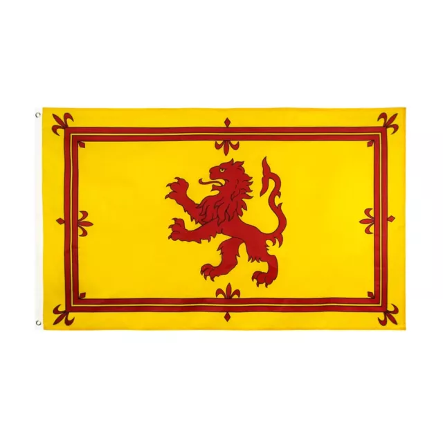 Royal Lion Rampant Scotland Flag - 90x150cm Premium Quality Polyester