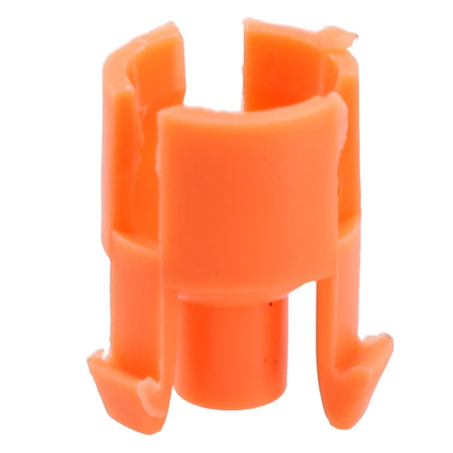 Nuovissima clip fibbia cilindro ricambio maestro frizione plastica arancione 1 pezzo