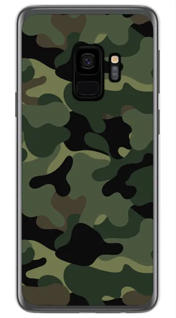 Coque en Gel TPU pour Samsung Galaxy S9 Design Camouflage Dessins