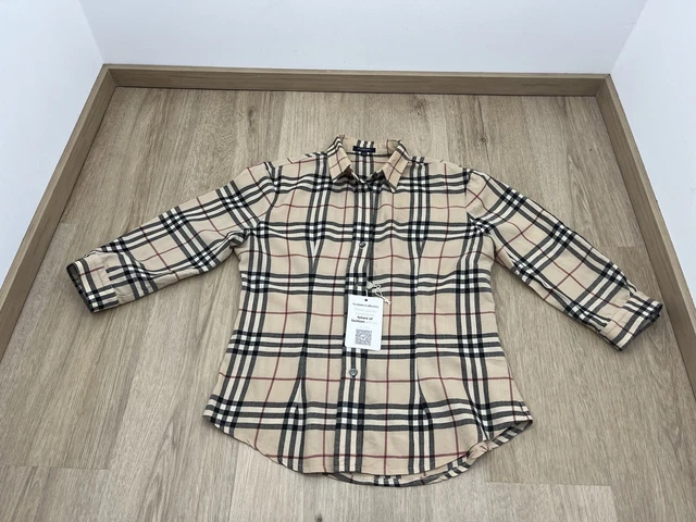 Chemise imitation burberry best sale