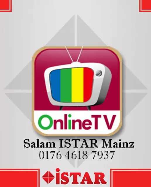 Istar OnlineTv  Code  Für Istar A1600-A1700-A1800-A8000-A8500-A65000 PLUS