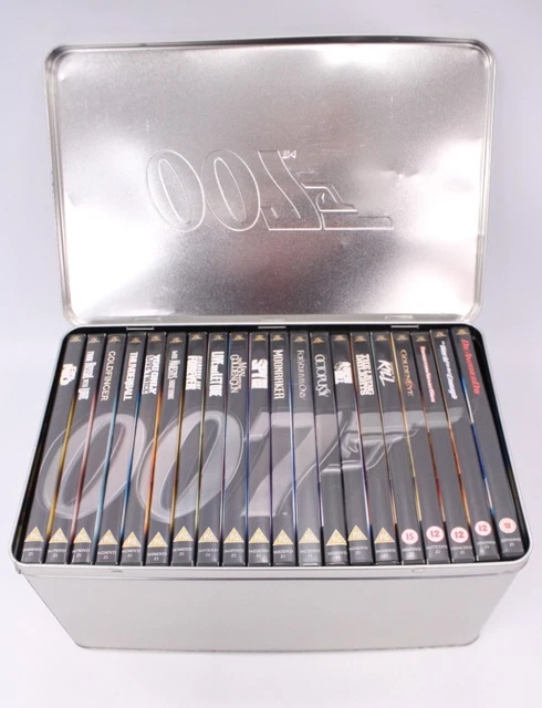JAMES BOND 007 DVD Collection Special Edition 20 Movie Box Set Tin ...