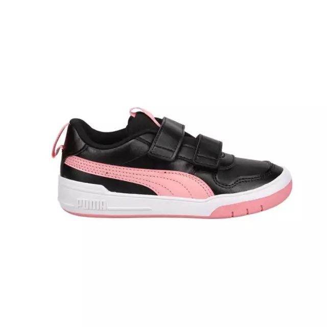 Puma Multiflex Sl V Slip On  Youth Girls Black Sneakers Casual Shoes 380740-05