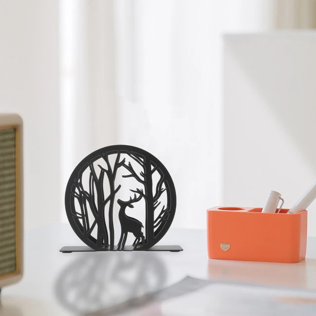 Soporte de servilleta de metal decoración de mesa rústica Para Mesa De