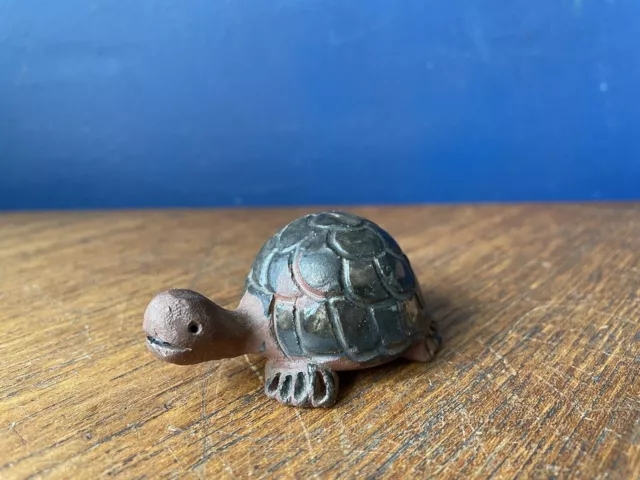 Briglin Pottery vintage ceramic Small ornament Tortoise