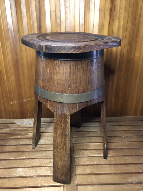 Ancien tabouret de pêcheur Classique Bois