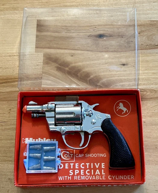 VTG 50S HUBLEY COLT DETECTIVE SPECIAL Cap Gun Toy Replica Near Mint In
