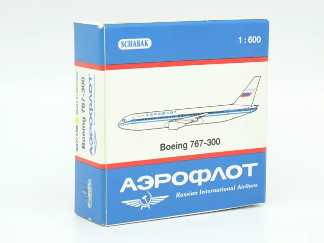 Schabak Avion Airlines 1/600 - Boeing 767 300 Aeroflot