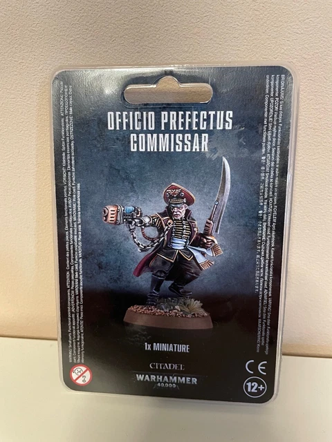 Warhammer 40k - Astra Militarum Imperial Guard Commissar - NEU