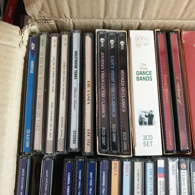 Huge Bundle Approx 120 CDs Assorted Dance Bands, Big Band, Classical, 50s 60s 2