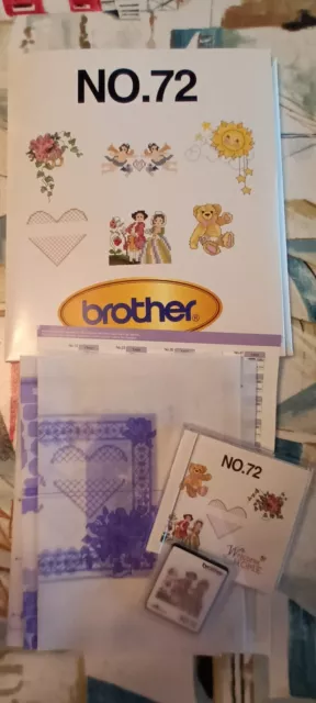 Brother Embroidery Card No 72 Celebrations / birth / marriage