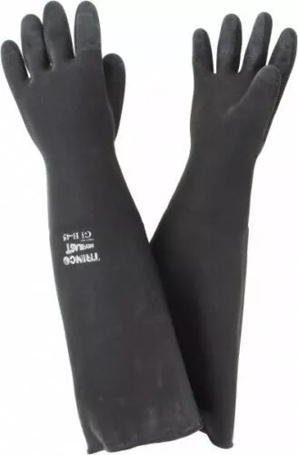 Trinco Trinity Tool Heavy Rubber Sandblasting Gloves 23" - 24 "