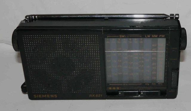 Récepteur Radio Siemens RK 713 - Ondes FM/MW/SW - World Receiver - Vintage