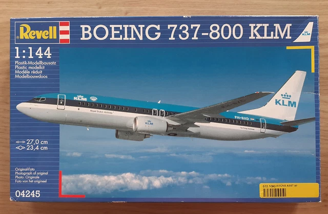 Maquette Odeon Boeing 737-400 Corsair F-GFUG – Échelle 1/185 – 20 Cm – Socle Inclus – Assemblage Sans Colle