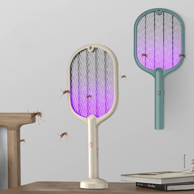 Indoor Household Fly Killer Rechargeable Fly Swatter Electric Mosquito Swatter