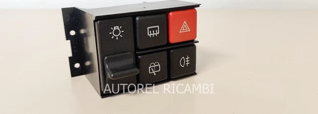 Pulsantiera Alzacristalli Elettrico Per Fiat Fiorino, Citroen Nemo, Peugeot Bipper – Guida A Sinistra