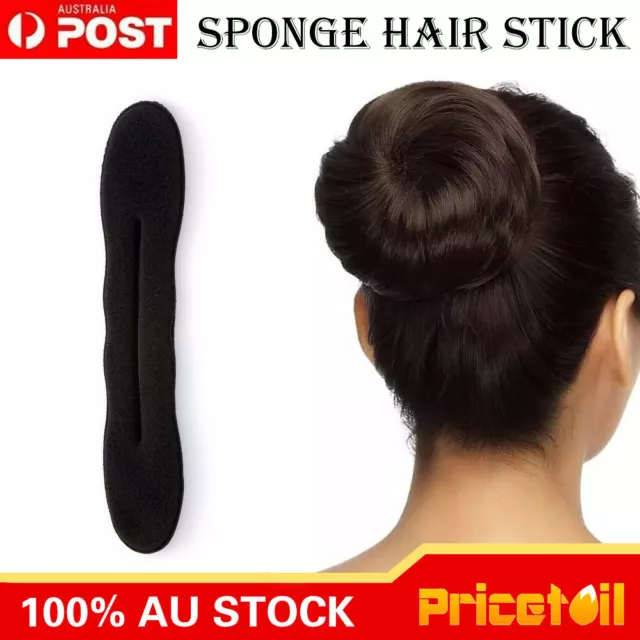 Womens Magic Hair Donut Sponge Former Twist Curler Bun Maker Styling Tool