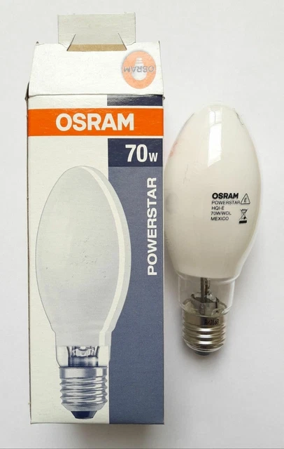 Lampada HQI-E POWER 70W NDL E27 Di Osram: Luce Professionale Per Interni Ed Esterni
