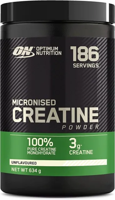 Optimum Nutrition 634G  Creatine Powder  Creatine Monohydrate -186 servings