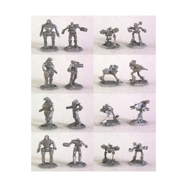RAL PARTHA BATTLETECH Mini Mechwarrior 3 Box #2: Inner Sphere VG NM £85 ...