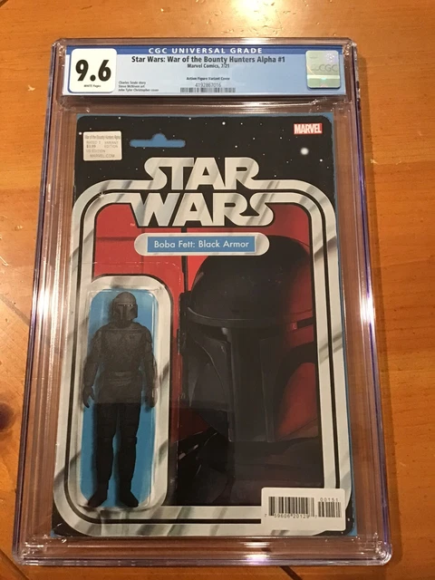Star Wars: War of the Bounty Hunters Alpha #1 Boba Fett Action Figure CGC 9.6