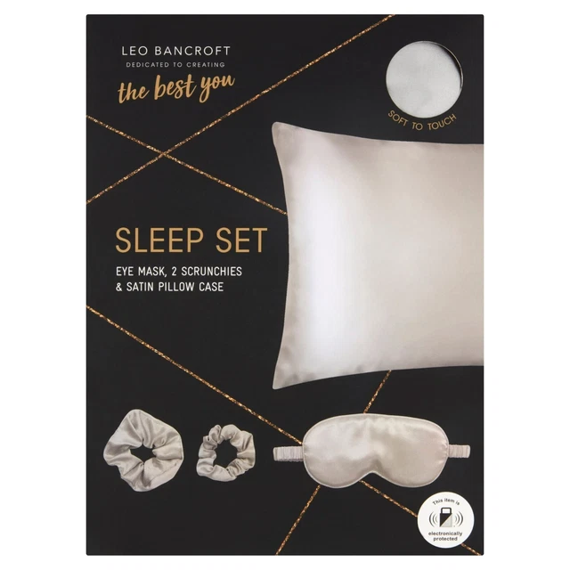 SATIN PILLOW CASE And Eye Mask Set Isabella Scott New 3.99 PicClick UK