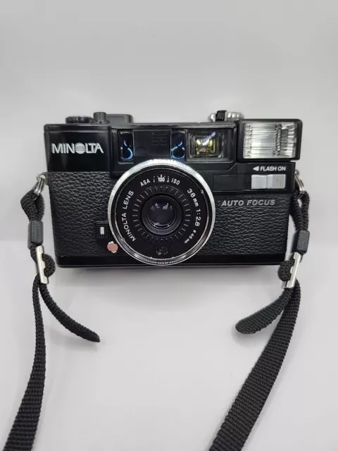 Minolta Hi-Matic AF2 38mm Point and Shoot Film Camera