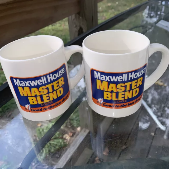 Maxwell House Master Blend Good to the Last Drop Coffee Mug Set of 4