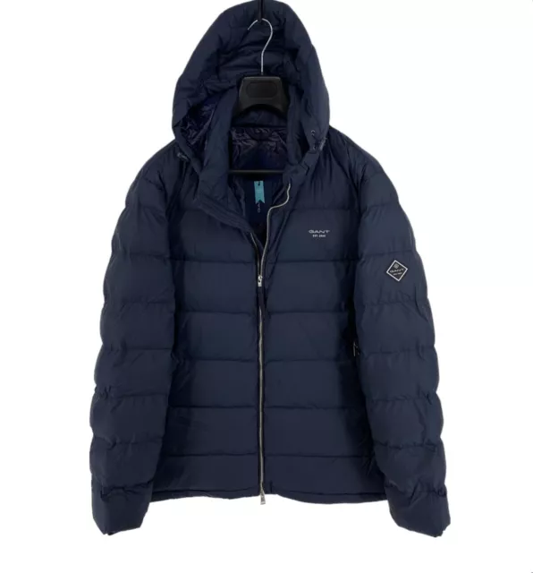GANT BLEU MARINE Actif Nuage Veste Capuche Taille 3XL XXXL EUR 169