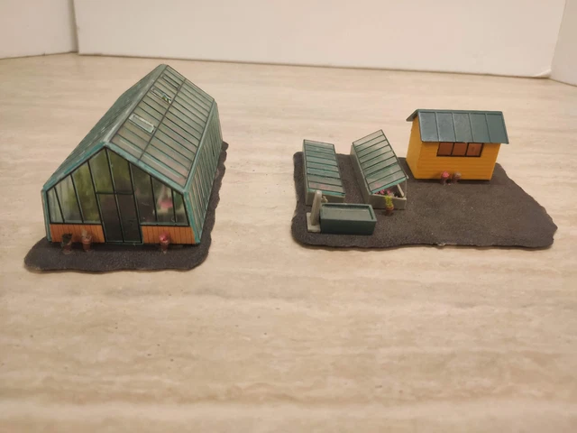 LIMA JOUEF maquette à monter serre châssis et abri de jardin L600852