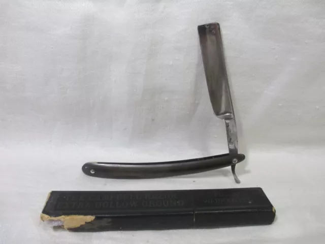 Vintage Campbell Straight Razor Extra Hollow Ground Chicago Il