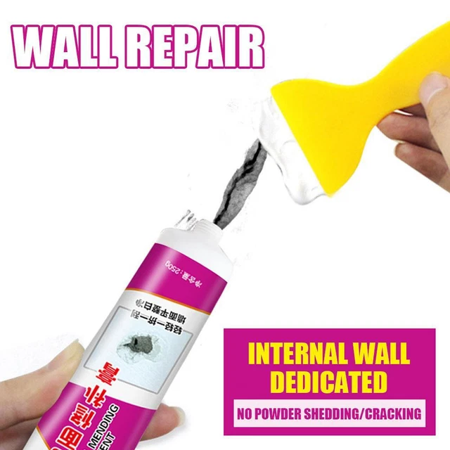 Wall Repair Paste Home Wall Crack Repair Cream Sets w/Scraper HOT Agent U2U3