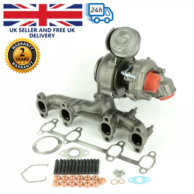 Turbocharger 765261 Audi Seat Skoda Volkswagen 2.0 TDI 140 BHP Turbo + GASKETS