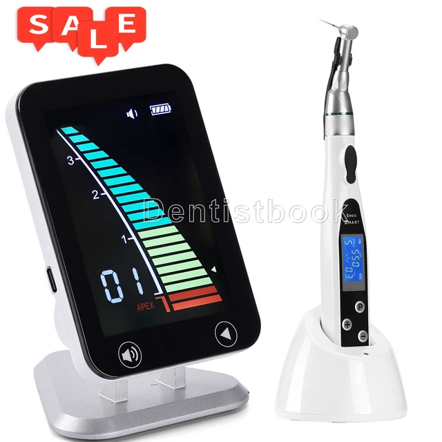 Dental Wireless Endo Motor LED Treament+LCD Touch Screen Apex Locator Measuring