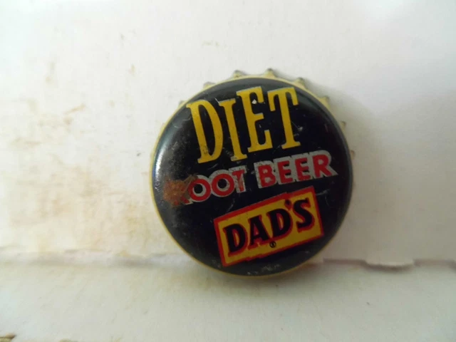 Dad's Diet Root Beer Cork Lined Bottle Cap/Crown~#466