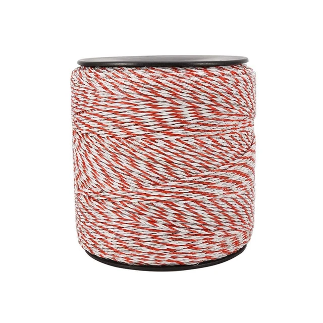 Ejoyous Electric Fence Wire, 1640 Feet 500 Meter Portable Livestock Fencing P...