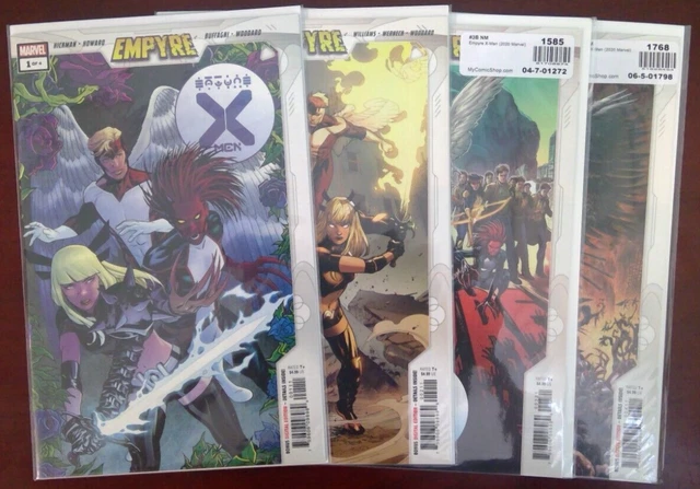 Empyre X-Men 1-4 Complete Comic Lot Run Set Marvel Hickman Collection