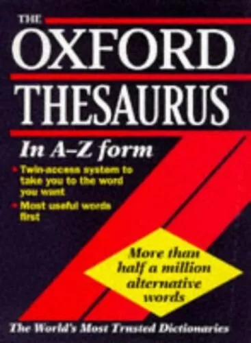 The Oxford Thesaurus by OUP Hardback Book The Cheap Fast Free Post