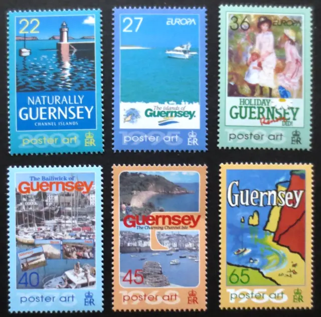 Guernsey - 2003 - Poster Art - SG 991/996 - MNH Set